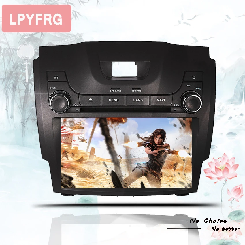 4G+ 64G 8 дюймов Android 9,0 автомобильный DVD gps магнитофон для Chevrolet Trailblazer/S10/Colorado Isuzu D-max MU-X Chevy Автомагнитола