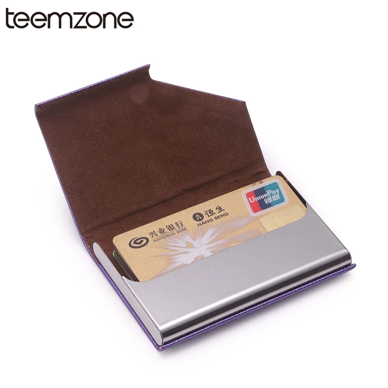 Новое поступление Высококачественная кожа нержавеющая сталь мужской держатель