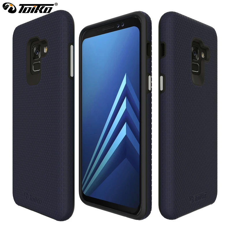 Чехол toyko X Guard с двойным слоем для samsung Galaxy A8 Plus, чехол 2 в 1, ударопрочный гибридный защитный корпус для телефона из поликарбоната и ТПУ