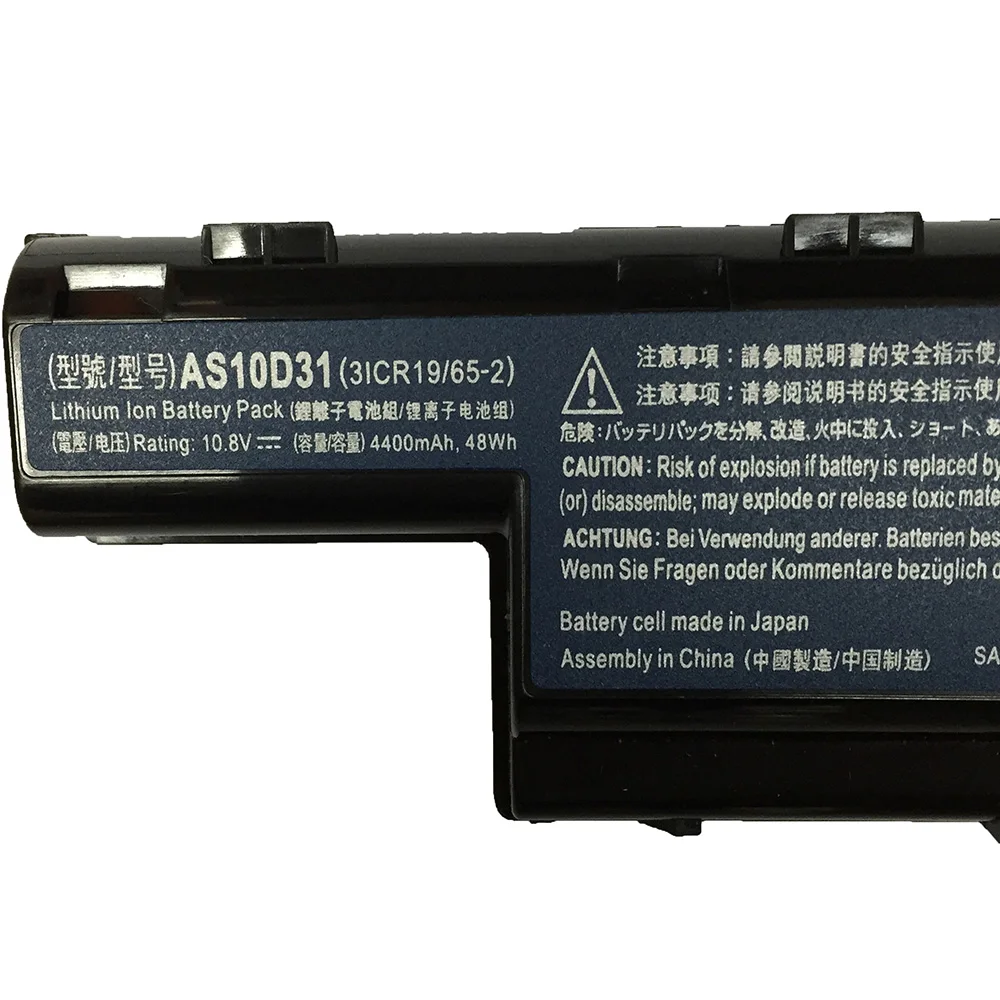 10 8 В 48wh AS10D31 новый оригинальный аккумулятор для ноутбука Acer aspire Aspire 5336 5342 5349 5551 5560G
