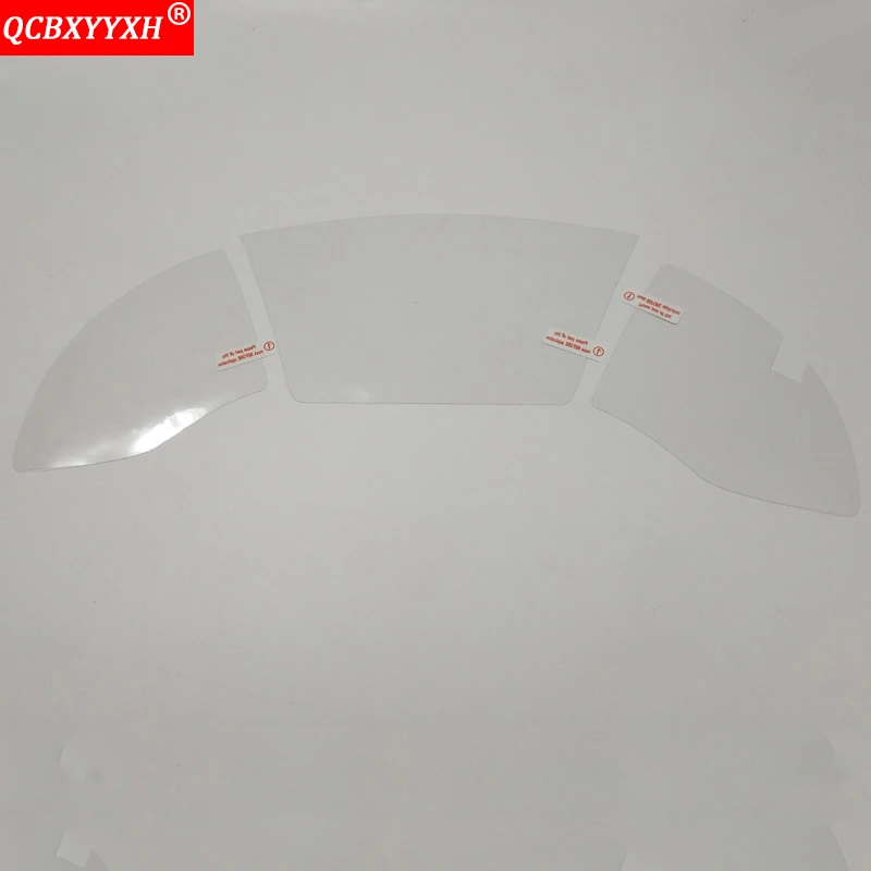QCBXYYXH автомобильный Стайлинг 3 шт. ПЭТ приборная панель краска защитная пленка