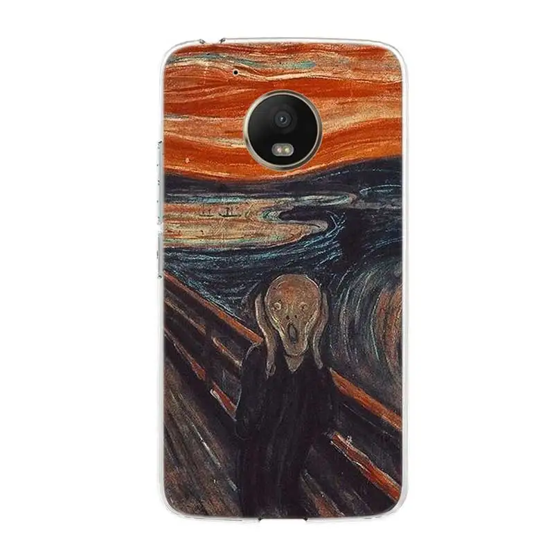 Abstract Pinturas Art силиконовый корпус Корпус задняя крышка для Motorola MOTO G7 G5 G5S G6 E4 E5 Plus G4 Play