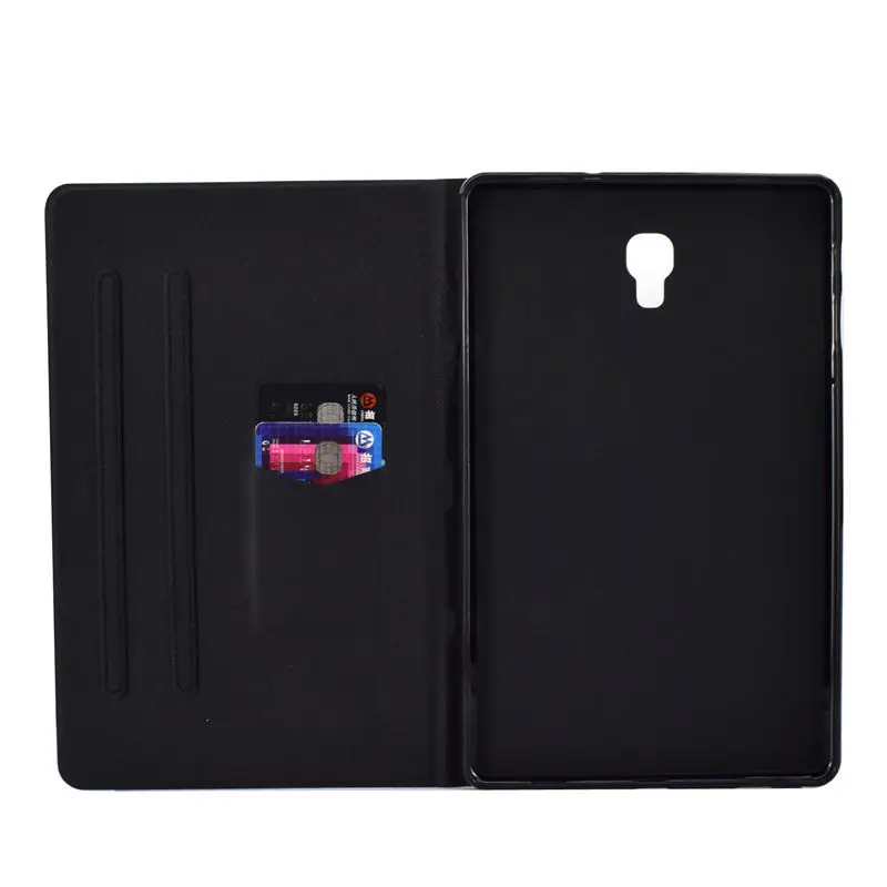 Чехол с милым котом для samsung Galaxy Tab A A2 10," T590 T595 T597 SM-T595, умный чехол, силиконовый чехол-подставка из искусственной кожи
