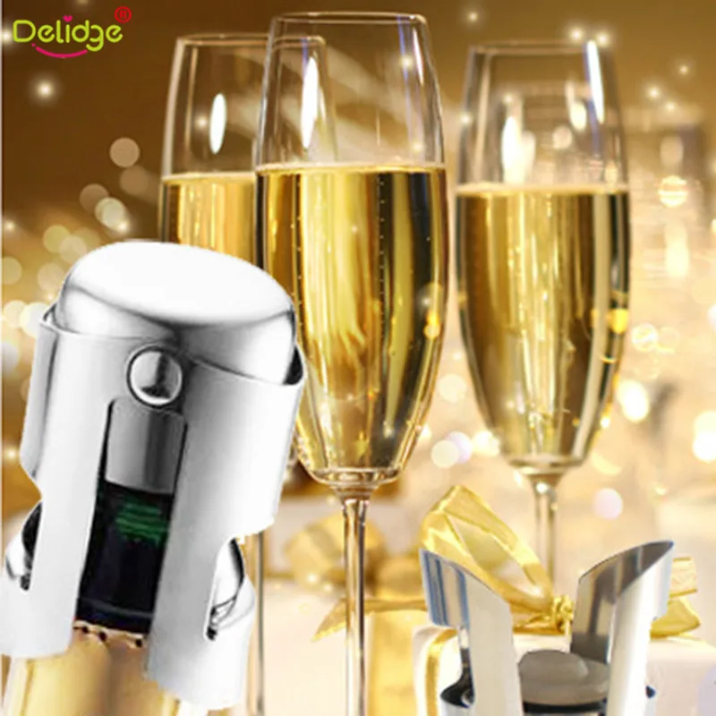 Delidge 1 шт. затычка для бутылок с шампанским нержавеющая сталь винограда вина