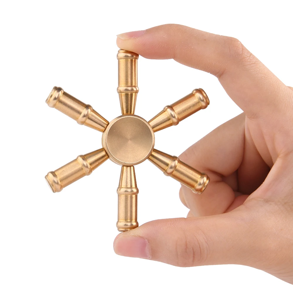DODOELEPHANT Fidget Spinner 3 в 1 ручной Finger Spiner металлический снимающий стресс вращающийся EDC