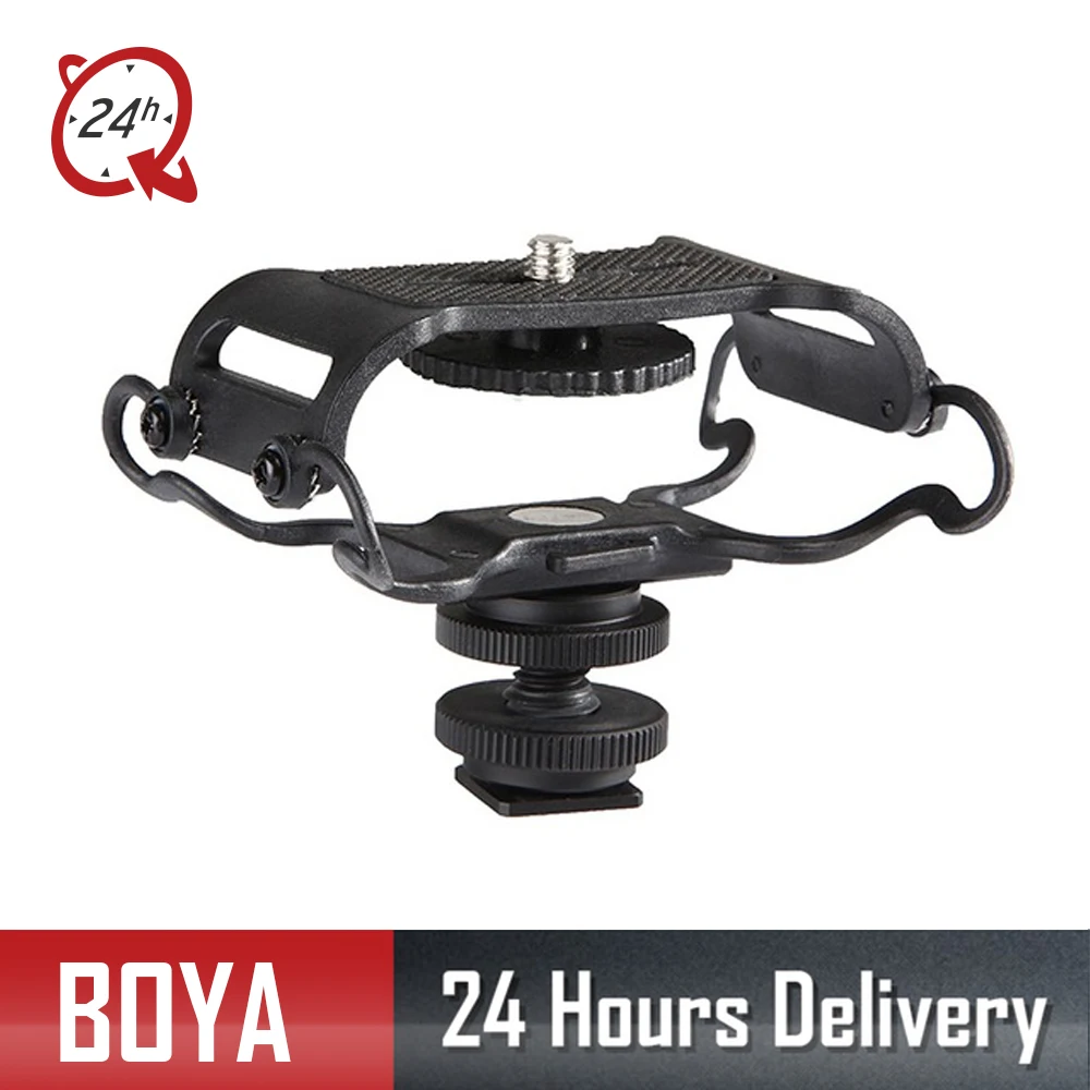 Новый BOYA BY C10 микрофон ударное крепление цифровой рекордер Microfone Shockmount для Zoom
