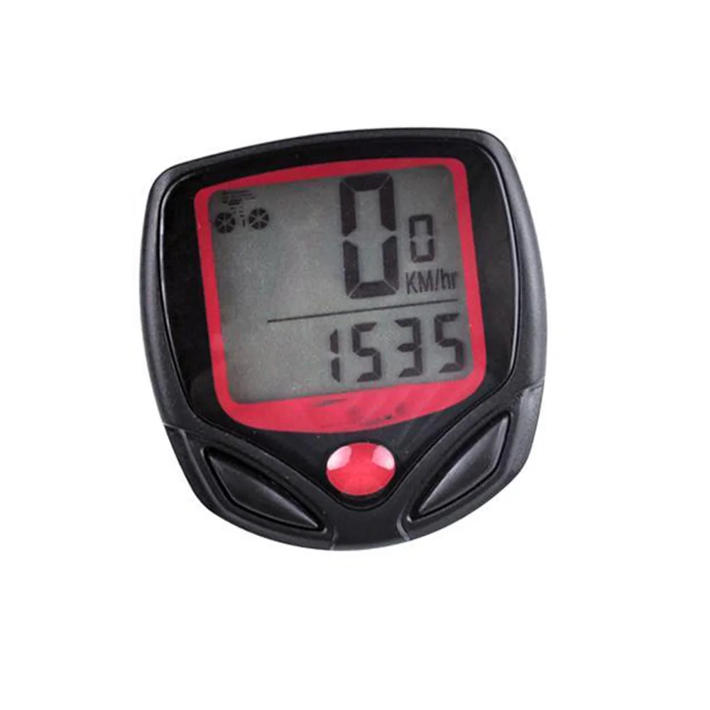 Водонепроницаемый цифровой ЖК дисплей спидометр велосипед CL компьютер Odomete Cyclig
