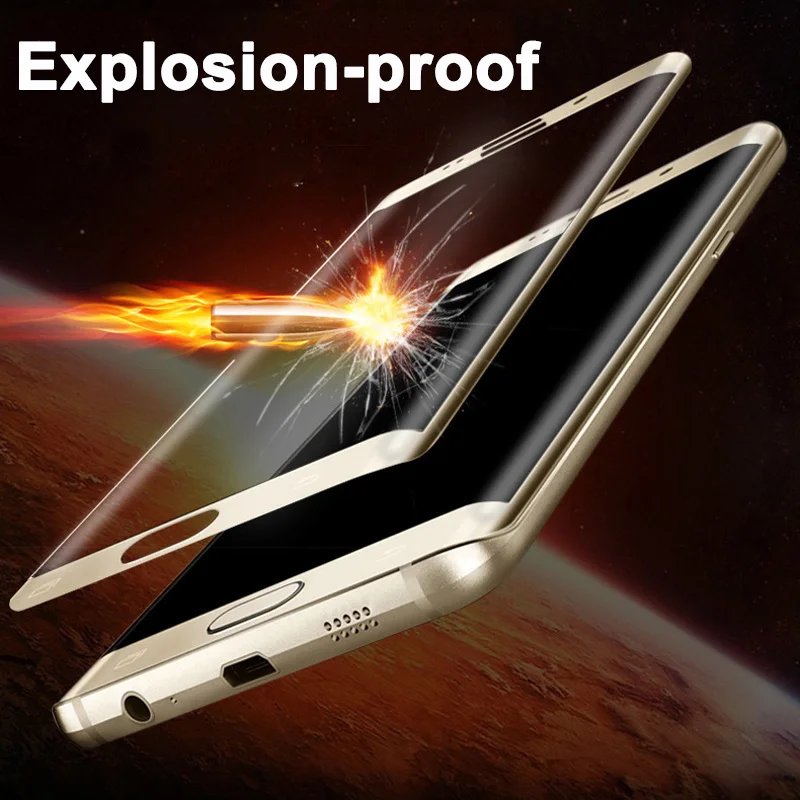 3D изогнутый протектор экрана для samsung Galaxy S7 Edge закаленное стекло для Galaxy S 7 7edge защитное стекло на Glaxy S7edge пленка