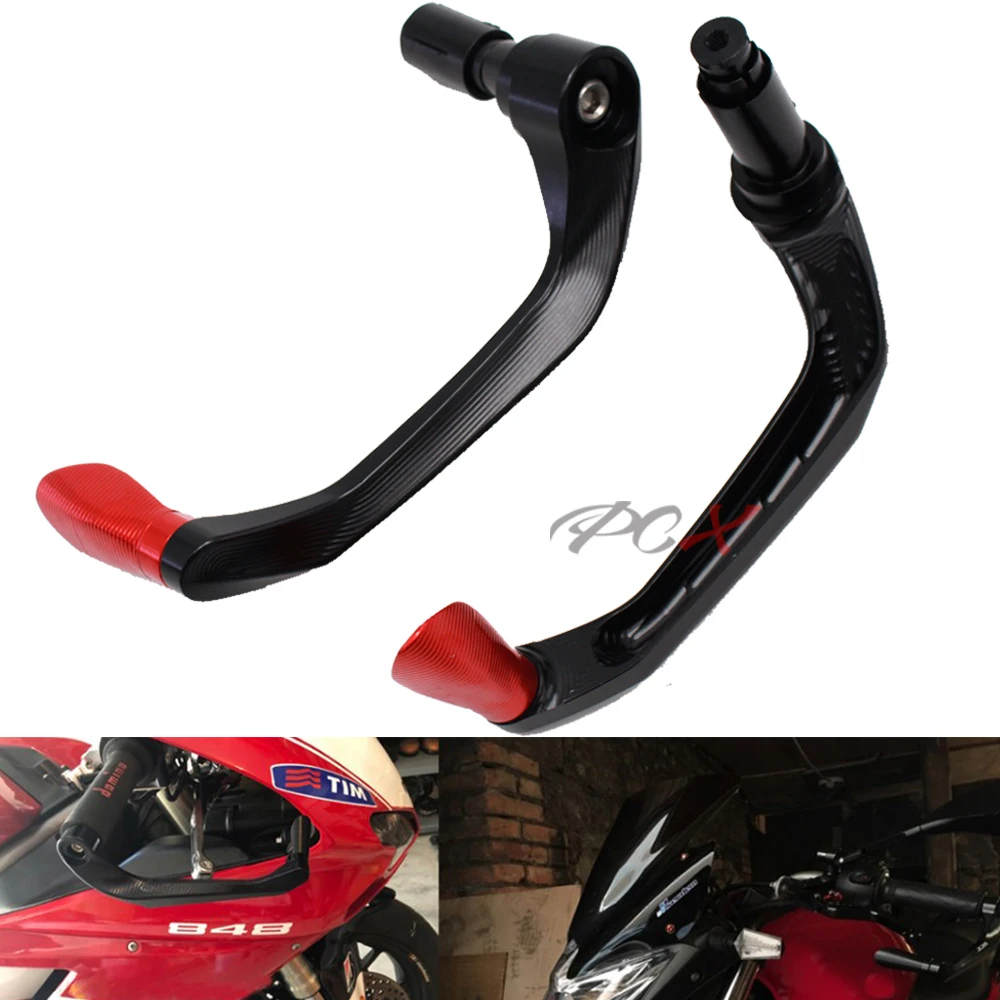 

Universal 7/8" 22mm Motorcycle Handlebar Brake Clutch Levers Protector Guard For Honda NC700X nc700x 2012 2013