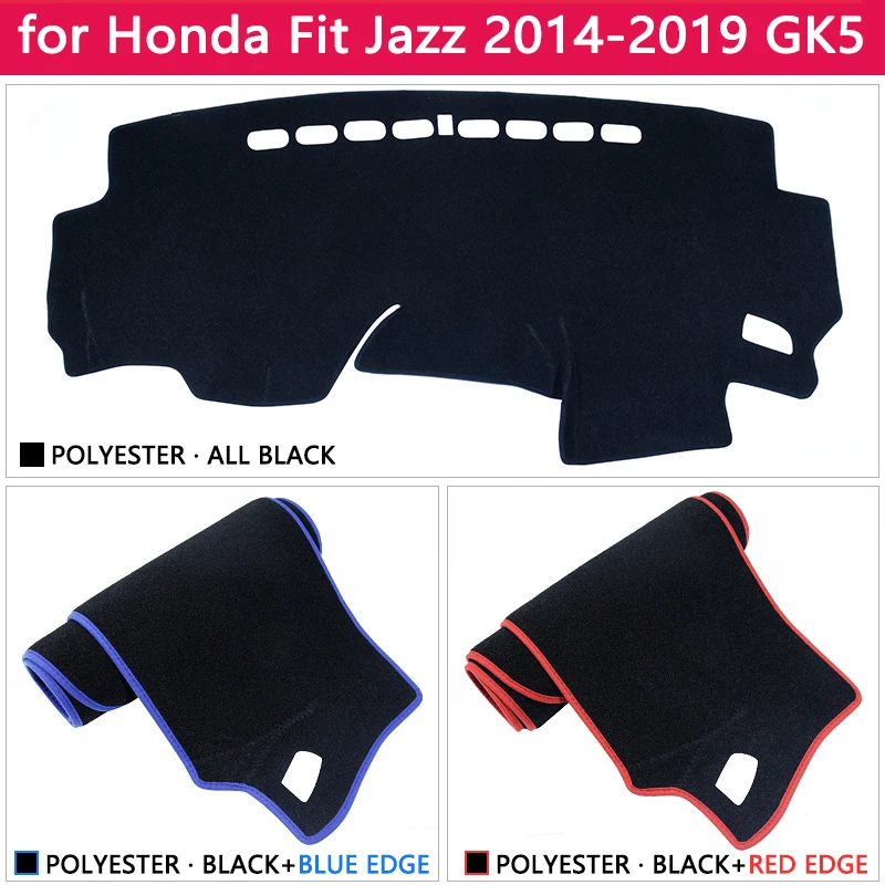 Для Honda Fit Jazz~ Противоскользящий коврик, коврик на приборную панель Зонт приборной защиты аксессуары с покрытием GK5