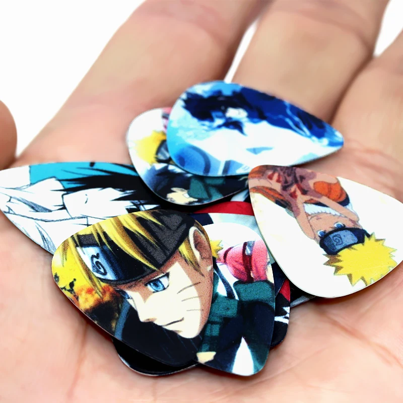 

SOACH 10 pieces / batch 1.0mm thickness mixed pattern guitar picks guitar strap guitar accessories pick