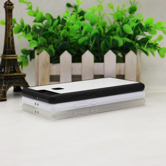 Wtsfwf DIY 2D сублимационная Резина TPU + PC пустой чехол для Huawei P9 Plus с алюминиевыми