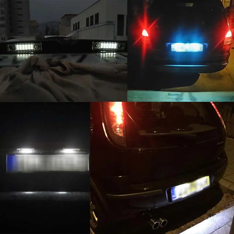 Светодиодный светильник для номерного знака автомобиля 2 шт./компл.|Сигнальная