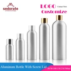 Sedorate 30 шт.лот 30 мл 50 мл 100 мл 150 мл 250 мл 500 мл алюминиевая бутылка с металлической винтовой крышкой для косметического контейнера для макияжа YS05