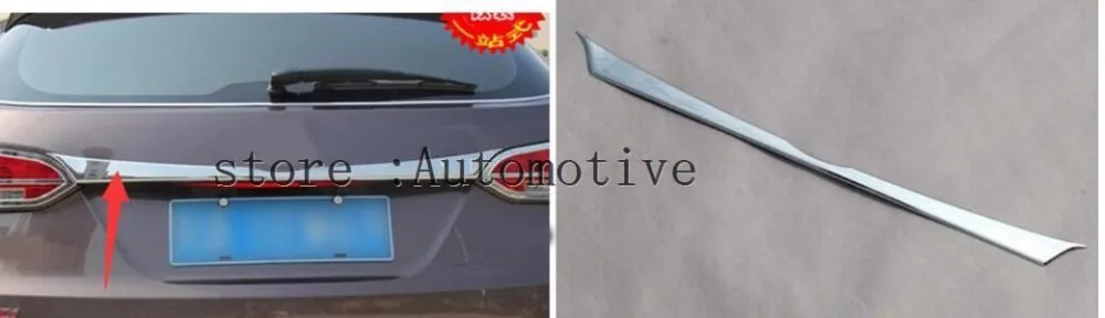 Крышка багажника нержавеющая сталь 2013 2014 для HYUNDAI SANTA FE IX45 хромированная отделка |