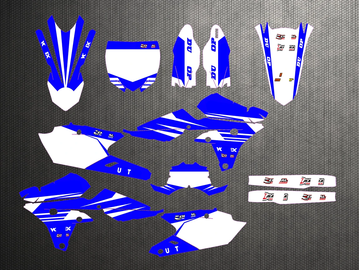 Графические наклейки для мотоцикла комплект наклеек Yamaha YZF 250 450 YZF250 YZ250F YZ450F YZF450 2014