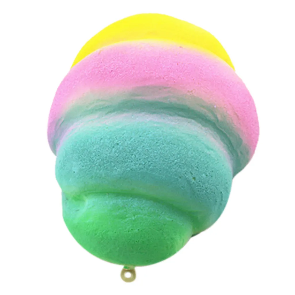 Красочный хлеб медленно восстанавливающая форму игрушка супермягкая сжимаемая