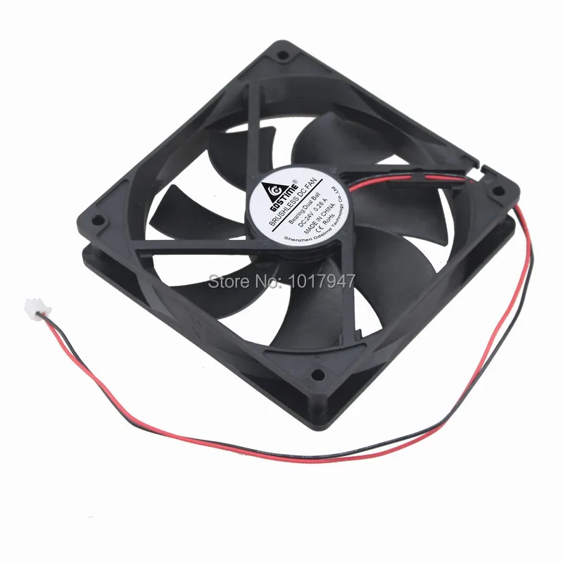Gdstime вентилятор 2 шт. 24 В pin 12 см 120 мм x 25 мм|fan silk|fan exhaustfan tray |