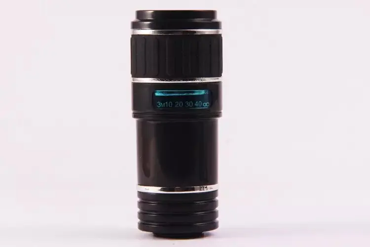 Универсальный зажим 12X зум телефото телескоп объектив камеры телефона для XiaoMi Redmi