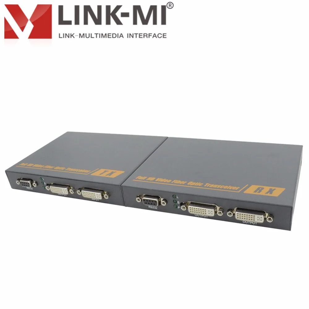 LINK MI LM THF105D DVI сплиттер 1x2 одиночный волоконно оптический 2 км удлинитель