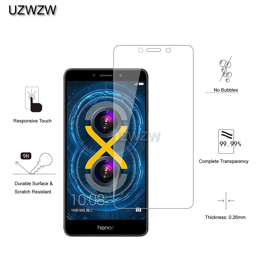 2 шт для huawei Honor 6X стекло Премиум 2.5D Закаленное стекло протектор экрана для huawei Honor 6X защитное стекло
