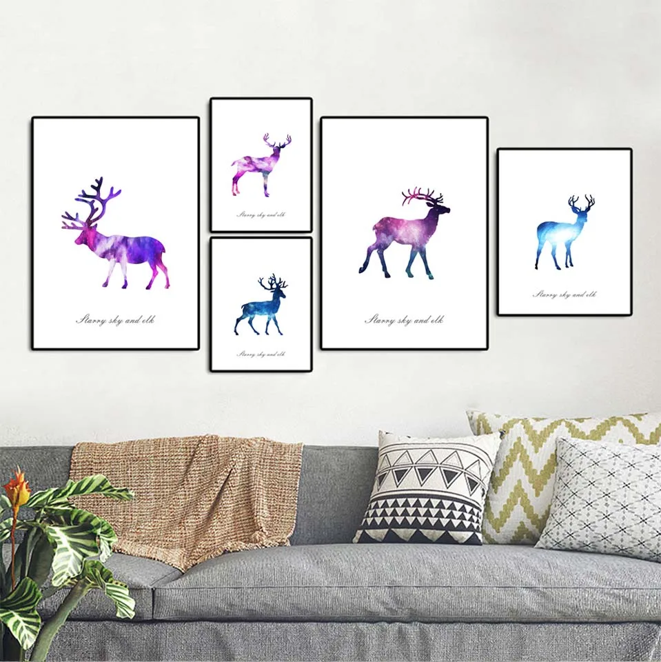 Домашний декор Печать на холсте картина стену картины маслом без рамки рисунки