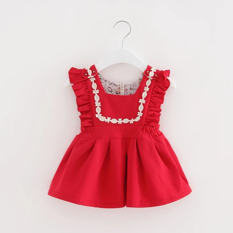 Оптовая продажа 5 шт./лот праздничные платья с пышными рукавами для маленьких