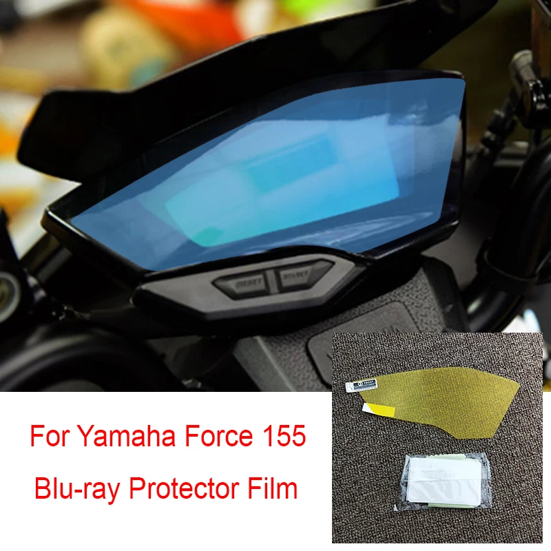 

Для Yamaha Force 155 мотоцикл кластер спидометра Защита от царапин пленка для экрана Blu-Ray протектор Новый