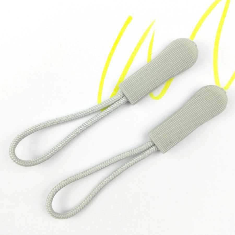 10 шт./лот ПВХ слайдер на молнии чемодан молния скользящая веревка съемной зажим