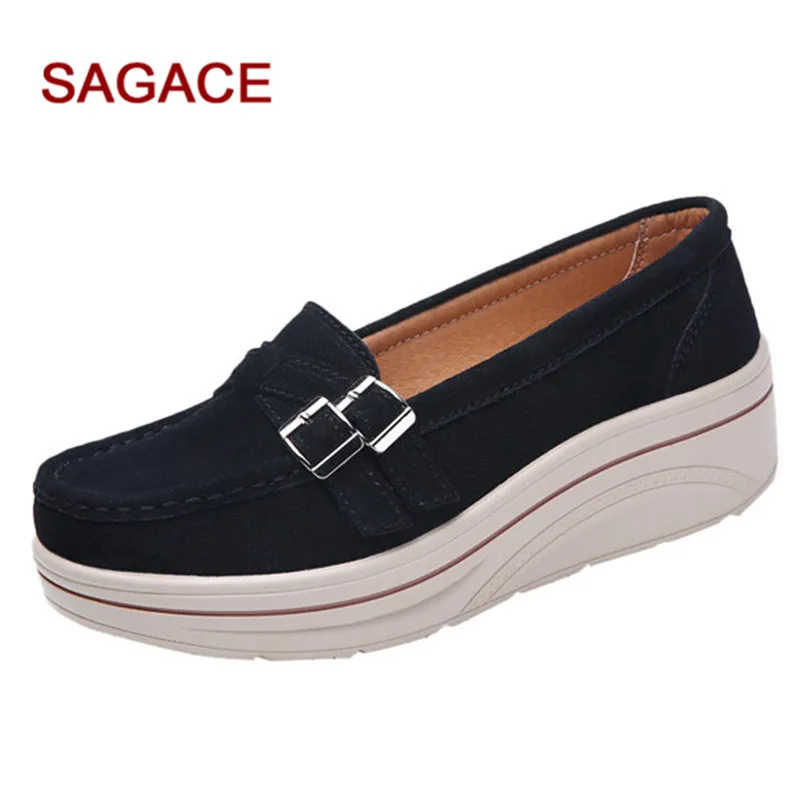 SAGACE/Женская обувь на толстой подошве модные повседневные кроссовки
