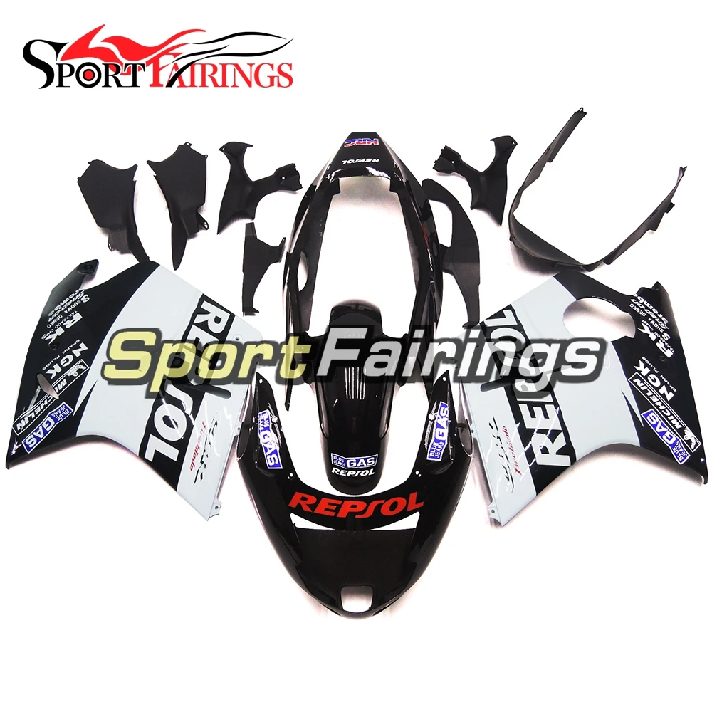 

Motorcycle Injection ABS Black White Full Fairing Kit For Honda CBR1100XX 1997 1998 1999-2005 2006 2007 CBR1100 97-07 Sportbike