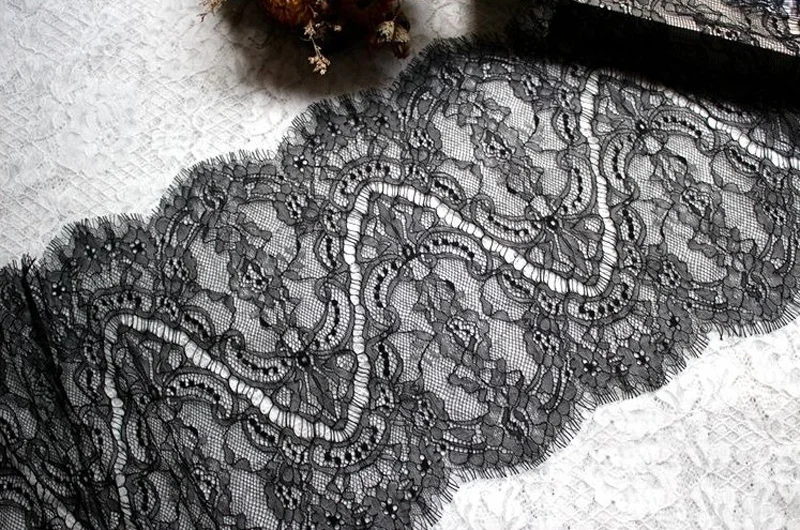 6 м/лот кружевная ткань для ресниц DIY декоративная Высококачественная мягкая