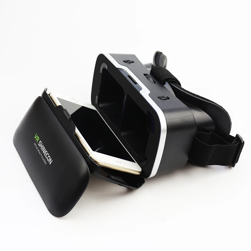 UZQi 3D VR SHINECON G04 гарнитура виртуальной реальности 3D VR Box шлем с эффектом погружения для смартфонов 4,7-6"