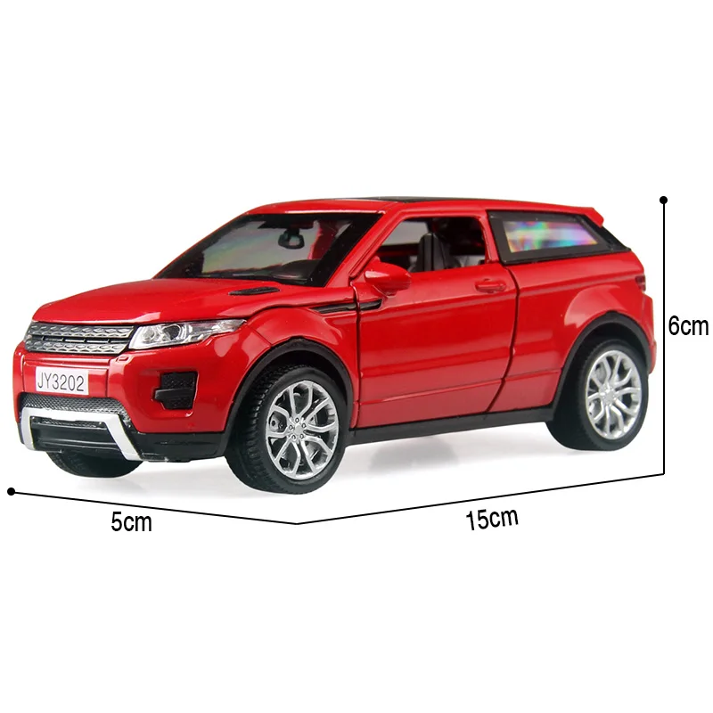 15 см сплав автомобиль 1:32 LAND Evoque SUV тянуть назад литья под давлением модель игрушки