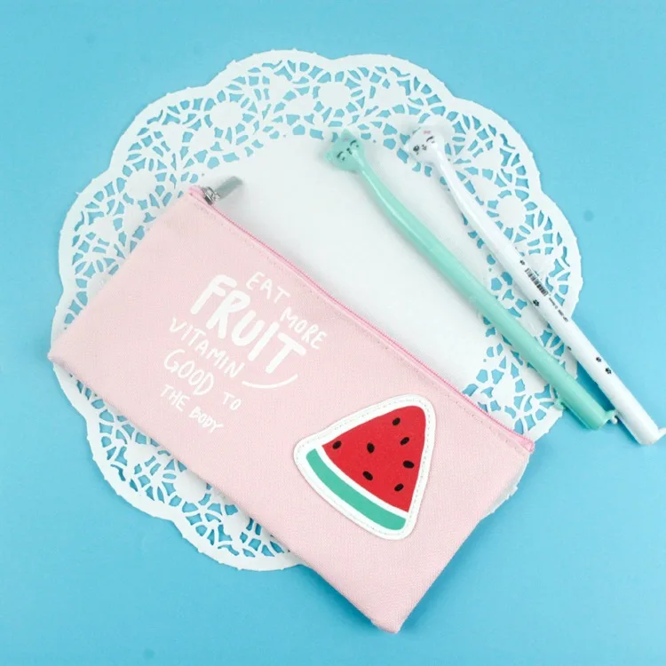 Новинка креативные сумки-карандаш GREENHOW с фруктами kawaii чехол-карандаш из
