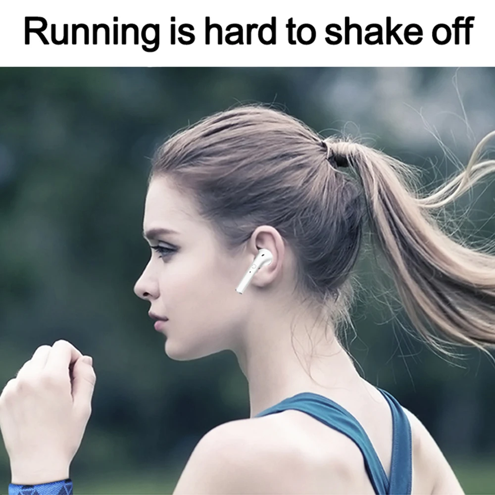 I9s мини беспроводные наушники Bluetooth спортивные для телефона настоящие гарнитура