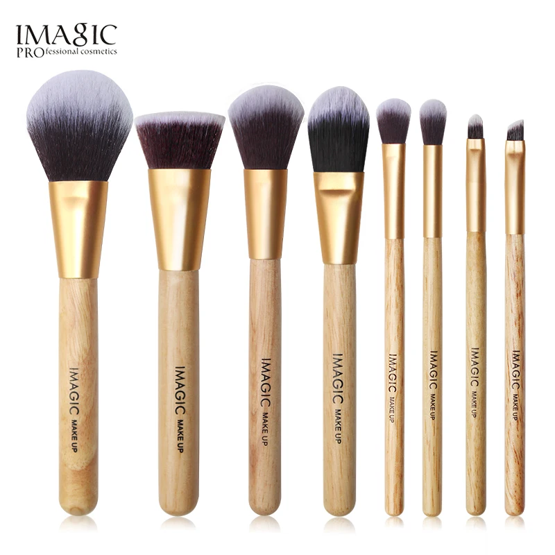 Imagic Professional набор кистей для макияжа Pro Высокое качество тени для век Румяна смешивания кисти для макияжа Кисти для макияжа, мягкие синтетические для Красота