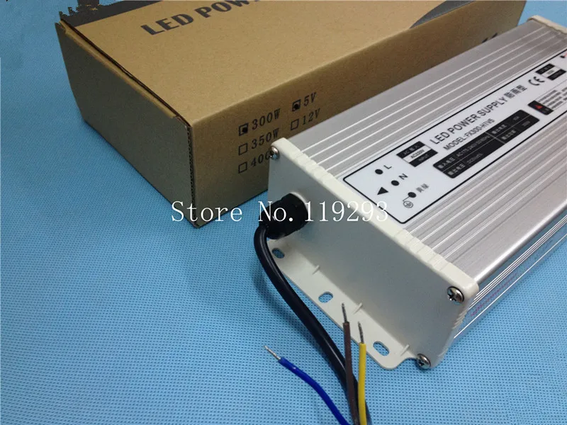 [ZOB] новый источник питания с алюминиевыми профилями 5V 60A 300W светодиодный