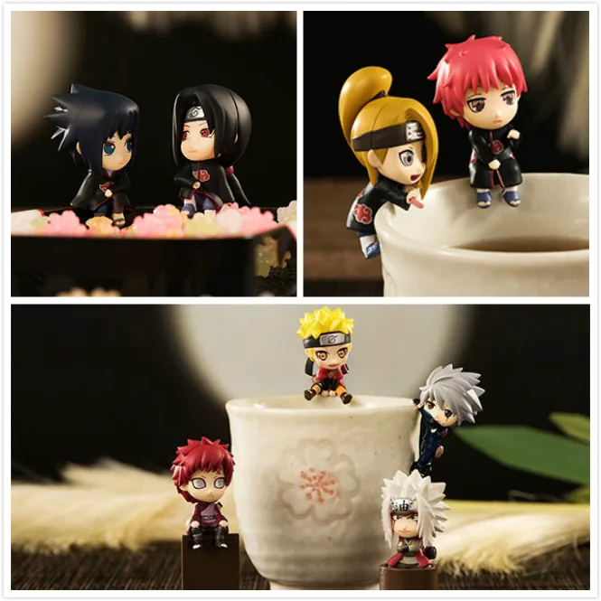 Ochatomo серия NARUTO Shippuden Konoha of break time UCHIHA SASUKE HARUNO SAKURA UZUMAKI набор из 8 предметов|naruto