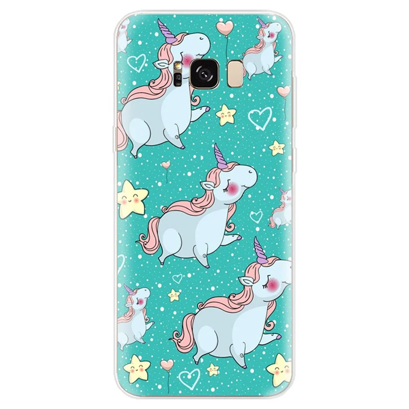 Silicone Case For Samsung Galaxy J1 J3 J4 J5 J6 J7 S9 plus A3 A5 A7 A8 A30 A50 2016 2017 2018 Cartoon Cover Funda AB156 |