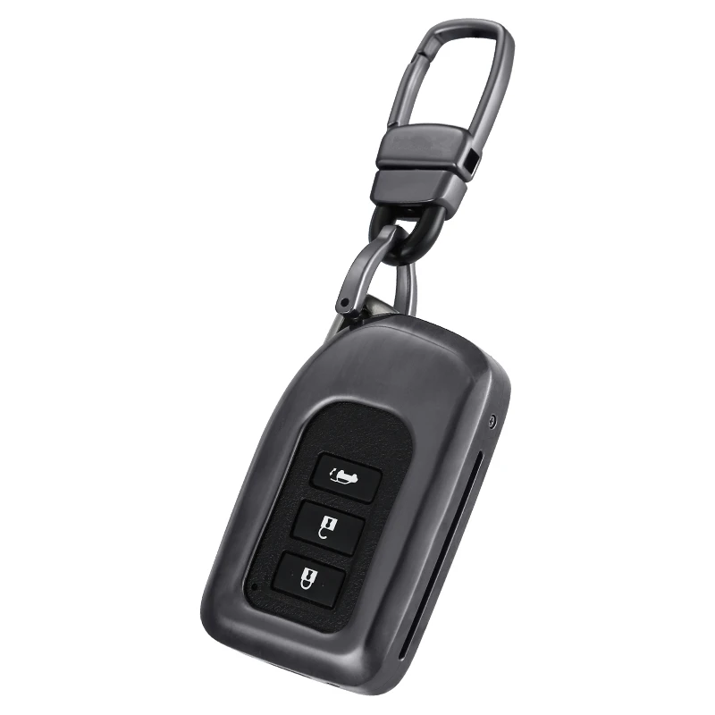 Авто 3D алюминиевый сплав автомобильный пульт дистанционного ключа чехол