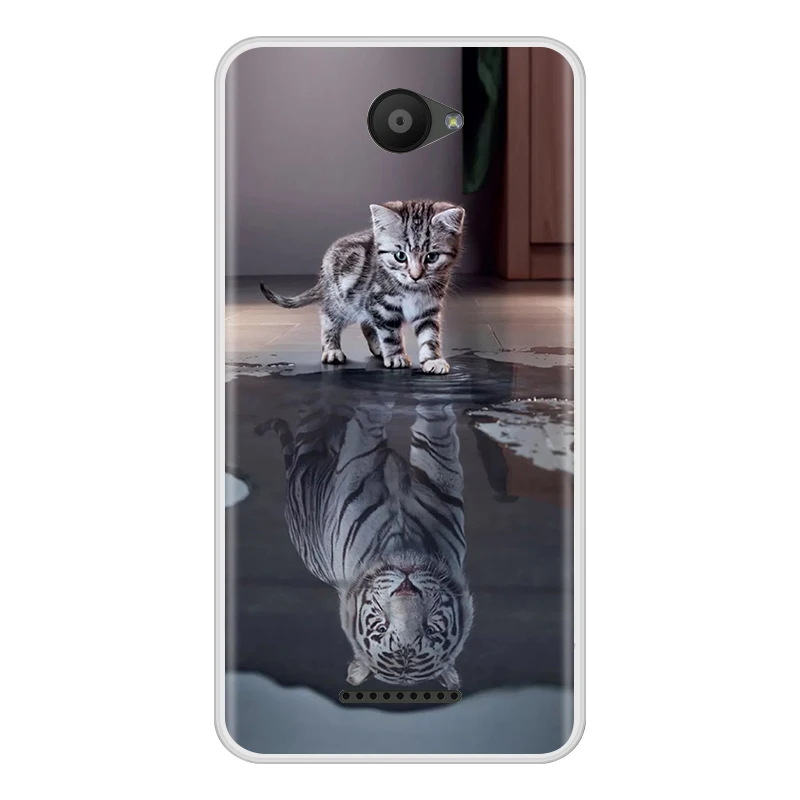 Case Cover For BQ Aquaris U Lite Soft Silicone TPU Fashion Cool Pattern Painting Back Phone Cases |