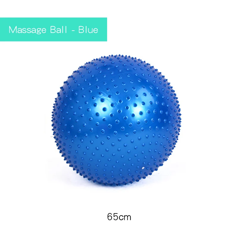 08Massage65cm blue Ruizhi 65 см/75 см/85 см диаметр детский Массажный мяч раннее образование фитнес-мяч Сенсорное тренировочное оборудование детские игрушки RZ1063 - Цвет: 08Massage65cm blue