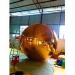 1 5 м надувной зеркальный шар/надувной рекламный шар для эксгибирования или