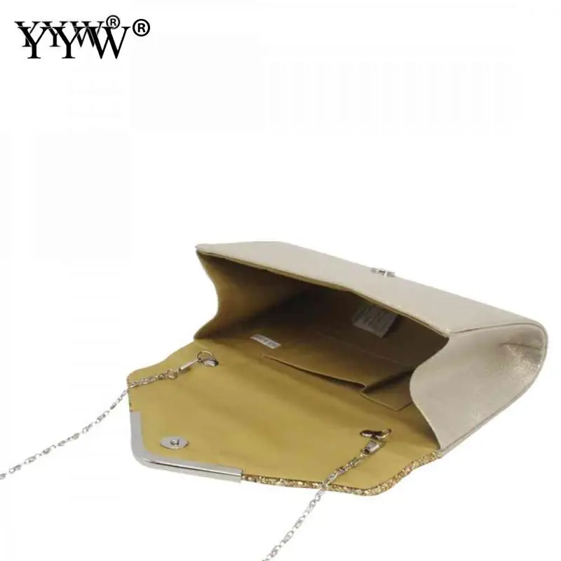 Элегантная вечерняя сумка клатч с блестящими стразами для свадьбы и вечеринки