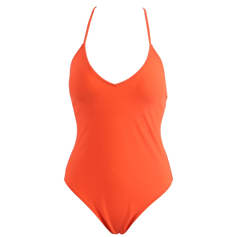 Сексуальный слитный купальник TCBSG 2019 женский Женский однотонный летний