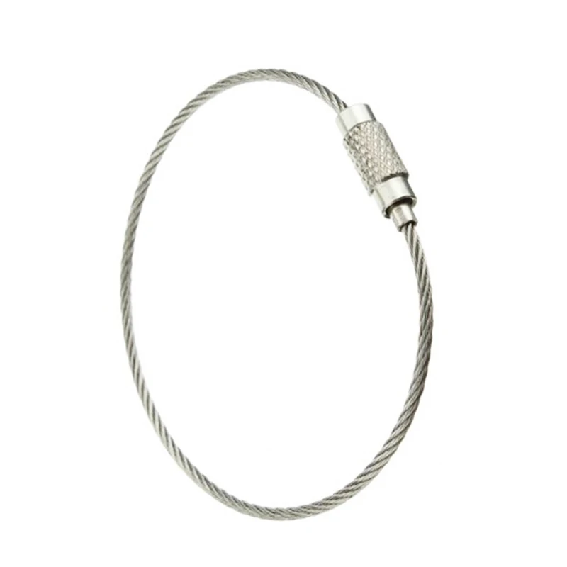 10 шт. проволока для ключей из нержавеющей стали винтовой замок трос