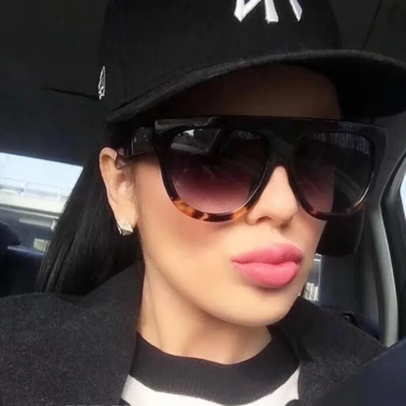 Классические модные ретро сексуальные солнцезащитные очки кошачий глаз женские