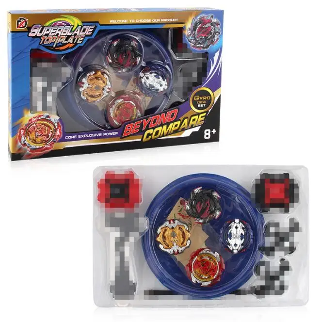 B-X TOUPIE BURST BEYBLADE Spinning Top Arena Set Metal Fusion With Launcher Spining YH1573 | Игрушки и хобби
