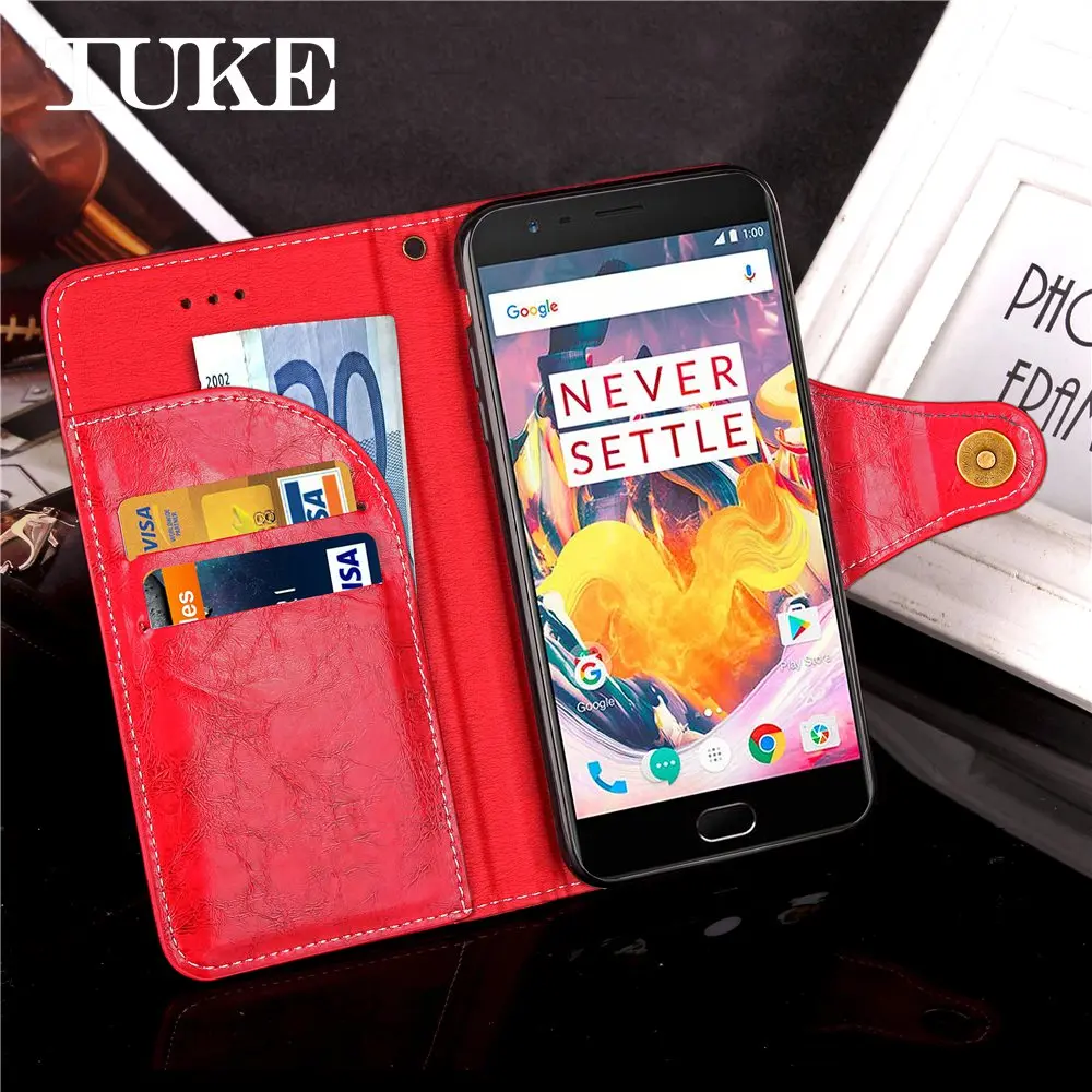 Чехол tuke для OnePlus3 Three Funda масляный воск кожаный флип-чехол чехол One Plus 3 1 + с